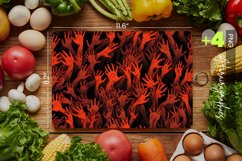 Scary Hand Cutting Board Design - 04 Variations Product Image 1