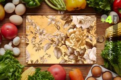 Luxury Champange Cutting Board Design - 04 Variations Product Image 1