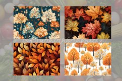 Seamless Autumn Cutting Board Design - 04 Variations Product Image 2