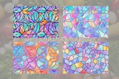 Pastel Stained Glass Cutting Board Design - 04 Variations Product Image 2