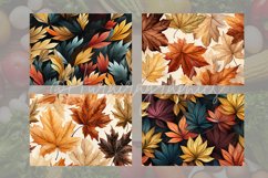 Seamless Autumn Cutting Board Design - 04 Variations Product Image 2