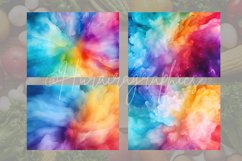 Rainbow Smoke Cutting Board Design - 04 Variations Product Image 2