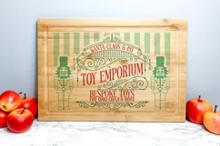 Santa Claus and Co. | Vintage Christmas Sign Product Image 3