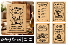 Funny Baking Kitchen Quotes SVG PNG Product Image 1