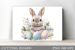 Easter Bunny Cutting Board. Easter Cutting Board Design Product Image 1