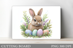 Easter Bunny Cutting Board. Easter Cutting Board Design Product Image 1