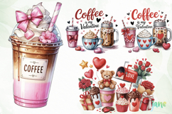 Coffee Valentine Png Clipart Product Image 1