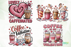 Coffee Valentine Png Clipart Product Image 1