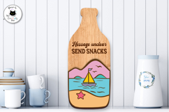 Message in a Bottle Summer Signs Laser Cut Product Image 2