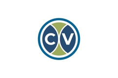 CV logo design. CV Product Image 1