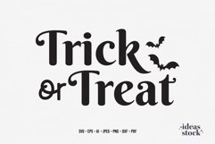 Trick or Treat Svg. Halloween Svg. Spooky Svg. Sublimation. Product Image 1