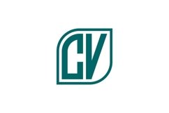 CV Logo design Product Image 1