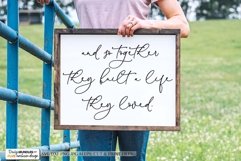 And So Together They Built A Life They Loved SVG | Farmhouse Product Image 1