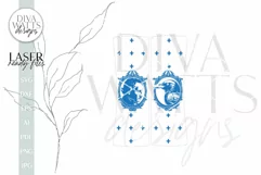 Edgar Allan Poe And Raven Hair Clip SVG For Laser Product Image 4