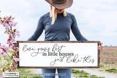 Love Grows Best In Little Houses Just Like This SVG Product Image 1
