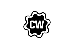 CW logo design. CW Product Image 1