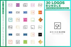 30 LOGOS BUNDLE OF INITIAL LETTERS WITH THE INITIAL C Product Image 1