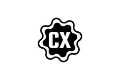 CX logo design. CX Product Image 1