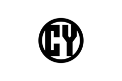 CY logo design. CY Product Image 1