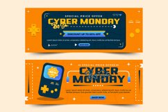 Cyber Monday Banner Design Template V3 Product Image 3