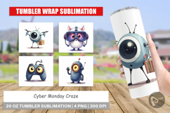 Cyber Monday Craze Tumbler Product Image 1