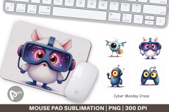 Cyber Monday Craze Mouse Pad Product Image 1