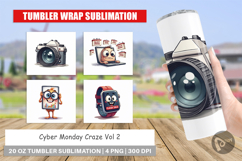 Cyber Monday Craze Tumbler Product Image 1