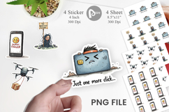 Cyber Monday Glitchfest Sticker Product Image 1