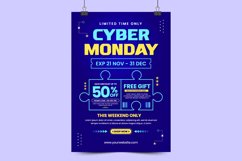 Cyber Monday Flyer Design Template V6 Product Image 3
