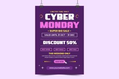Cyber Monday Flyer Design Template V6 Product Image 5
