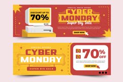 Cyber Monday Banner Design Template V1 Product Image 5