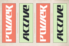 Cyber Motion - New Futuristic Display Font Product Image 2