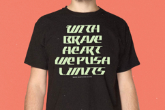 Cyber Motion - New Futuristic Display Font Product Image 5