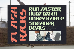 Cyber Motion - New Futuristic Display Font Product Image 13