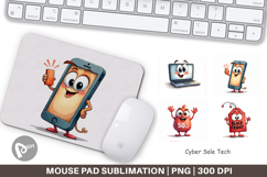 Cyber Sale Tech Mouse Pad Product Image 1