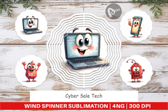 Cyber Sale Tech Wind Spinner Product Image 1
