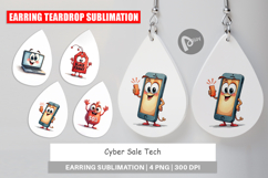 Cyber Sale Tech Earring Product Image 1