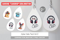 Cyber Sale Tech Earring Product Image 1
