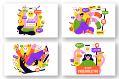 10 Cyberbullying Illustration Product Image 3