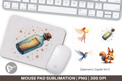 Cybernetic Cupids Messengers Mouse Pad Product Image 1