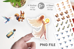 Cybernetic Cupids Messengers Sticker Product Image 1