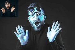 Cyberpunk Painting Photoshop Action Product Image 2