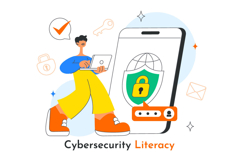 10 Cybersecurity Literacy Illustration Product Image 4