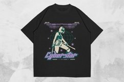 Futuristic Y2K Streetwear T-shirt Designs Bundle