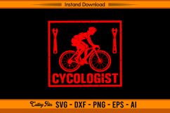 Cycologist Funny Cycling SVG Design for Bike Lovers Product Image 1