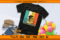 Cycologist Funny Retro Vintage Cycling SVG Design Product Image 2