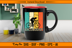 Cycologist Funny Retro Vintage Cycling SVG Design Product Image 3