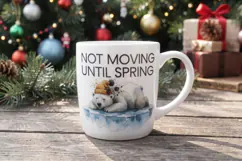 Cynical Arctic Animals Sublimation Product Image 11