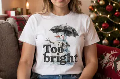 Cynical Melting Snowmen Sublimation Product Image 4