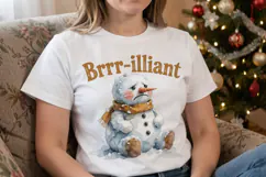 Cynical Melting Snowmen Sublimation Product Image 3